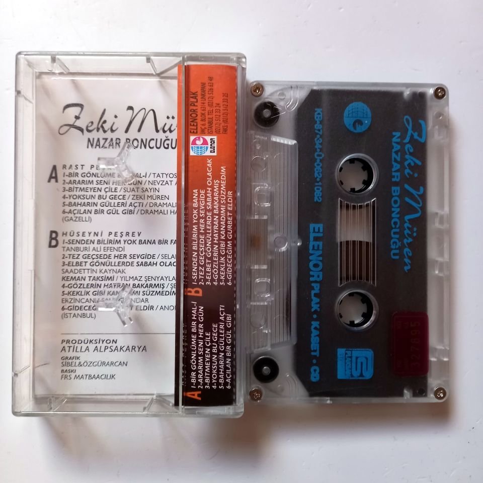 ZEKİ MÜREN - NAZAR BONCUĞU (1987) - KASET 2.EL