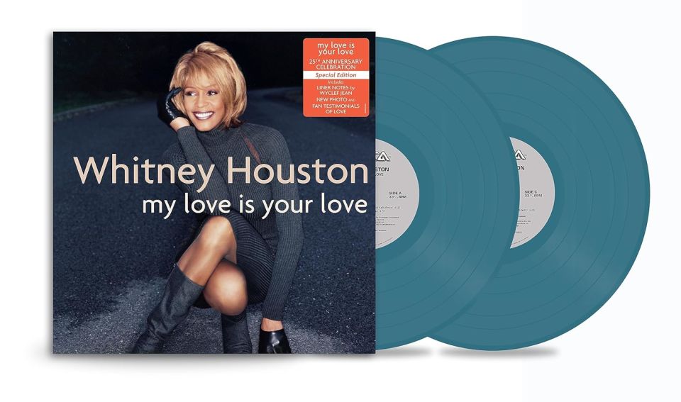 WHITNEY HOUSTON - MY LOVE IS YOUR LOVE (1998) - 2LP 2023 SPECIAL LIMITED COLOURED EDITION SIFIR PLAK