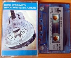 DIRE STRAITS - BROTHERS IN ARMS (1985) BALET CASSETTE MADE IN TURKEY ''USED''