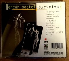 ERCAN SAATÇİ - SAYENİZDE (1995) - CD RAKS MÜZİK 2.EL