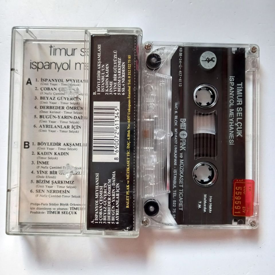 TİMUR SELÇUK - İSPANYOL MEYHANESİ - KASET 2.EL