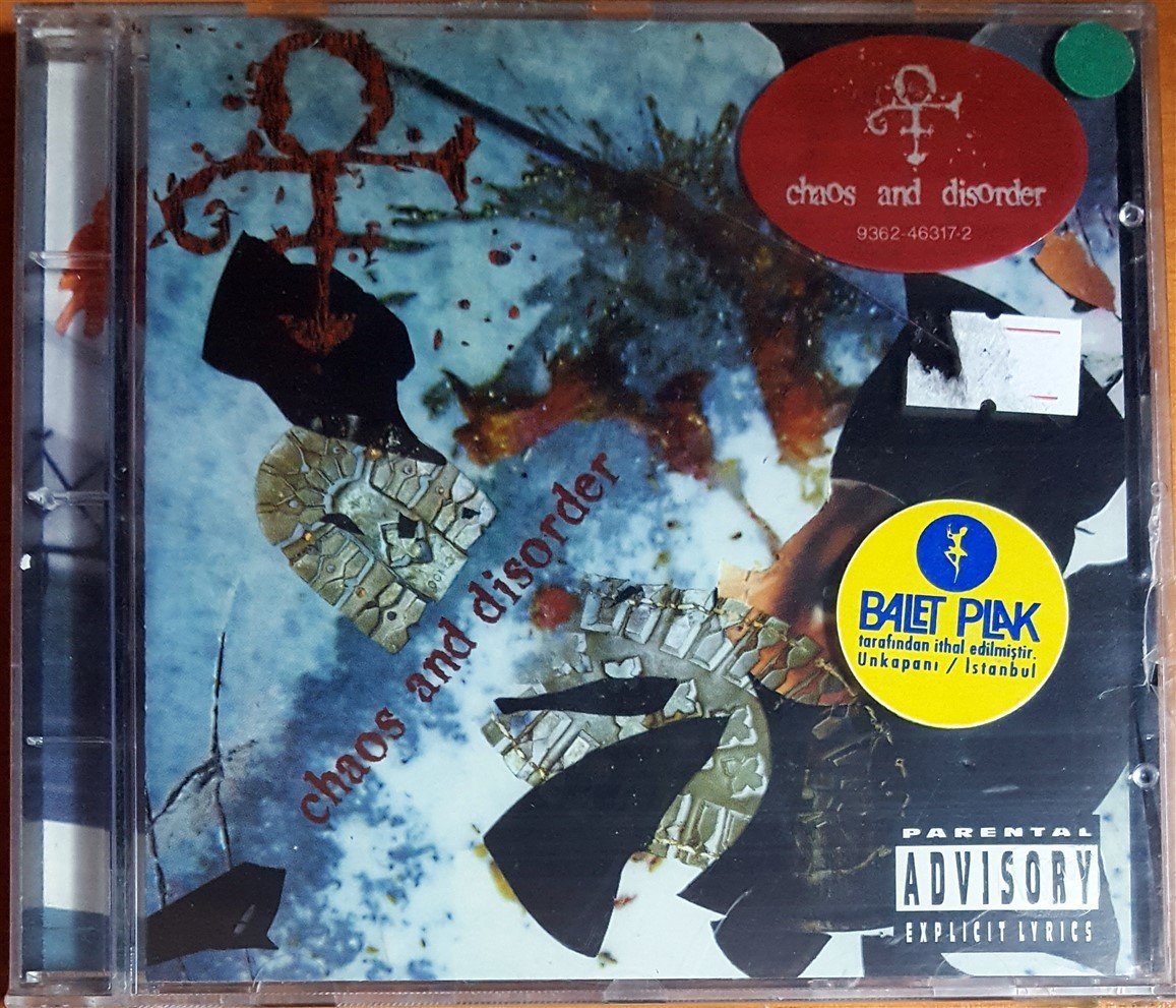 PRINCE - CHAOS AND DISORDER (1996) CD SIFIR