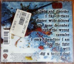 PRINCE - CHAOS AND DISORDER (1996) CD SIFIR