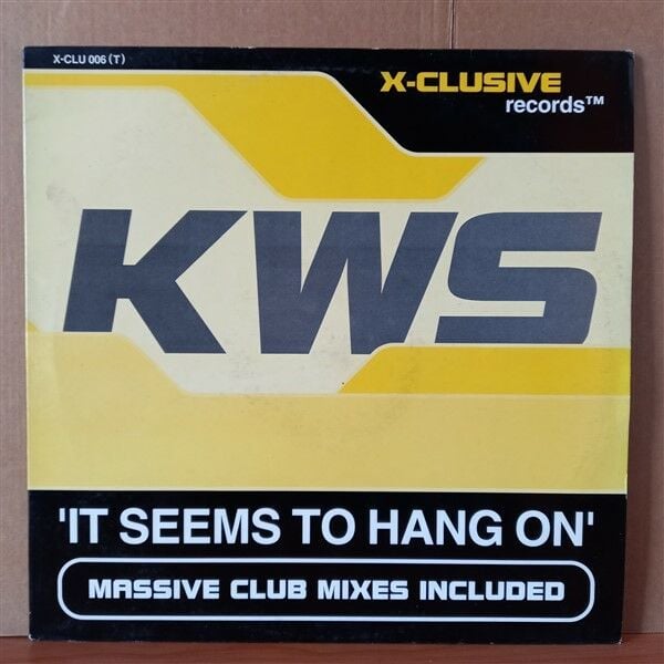 KWS – IT SEEMS TO HANG ON (1994) - 12'' 33RPM MAXI SINGLE 2.EL PLAK