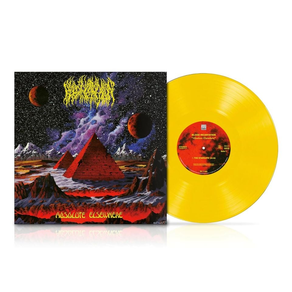 BLOOD INCANTATION - ABSOLUTE ELSEWHERE (2024) - LP 180GR YELLOW COLOURED EDITION SIFIR PLAK