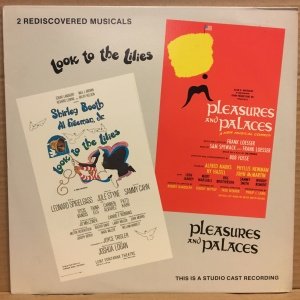 LOOK TO THE LILLIES (1970 MUSICAL) / PLEASURES AND PALACES (1965 MUSICAL) - JULE STYNE SHIRLEY BOOTH AL FREEMAN JR /FRANK LOESSER  ALFRED MARKS PHYLLIS NEWMAN - LP 2.EL PLAK