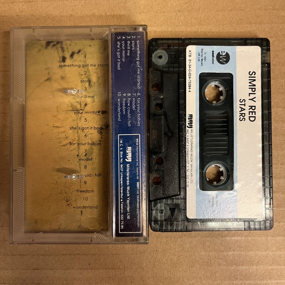 SIMPLY RED - STARS (1991) - KASET 2.EL