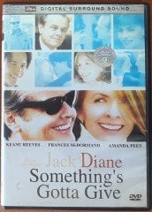 SOMETHING'S GOTTA GIVE - JACK NICHOLSON - DIANE KEATON - DVD 2.EL 1. BÖLGE TR ALTYAZI YOKTUR
