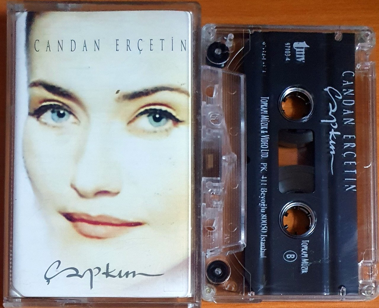 CANDAN ERÇETİN - ÇAPKIN (1997) - KASET 2.EL