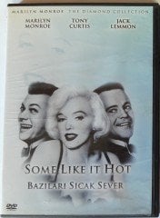 BAZILARI SICAK SEVER - SOME LIKE IT HOT - MARILYN MONROE - TONY CURTIS - JACK LEMMON - BILLY WILDER - DVD 2.EL
