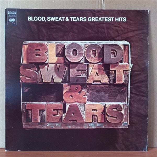 BLOOD, SWEAT & TEARS – BLOOD, SWEAT & TEARS GREATEST HITS - LP 2. EL PLAK