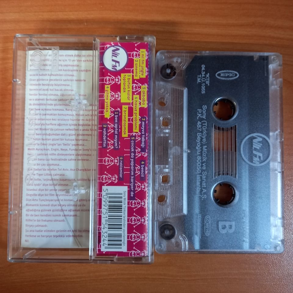NİL KARAİBRAHİMGİL - NİL FM (2004) - KASET 2.EL