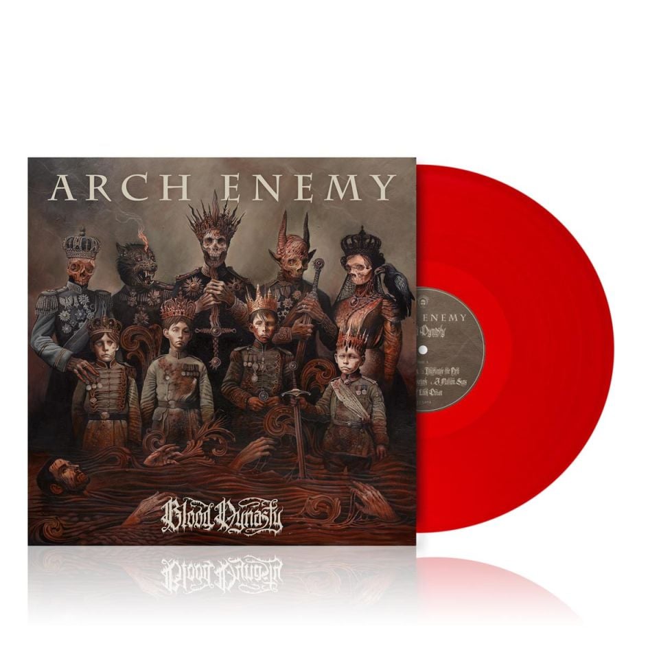 ARCH ENEMY - BLOOD DYNASTY (2025) - LP RED COLOURED EDITION SIFIR PLAK