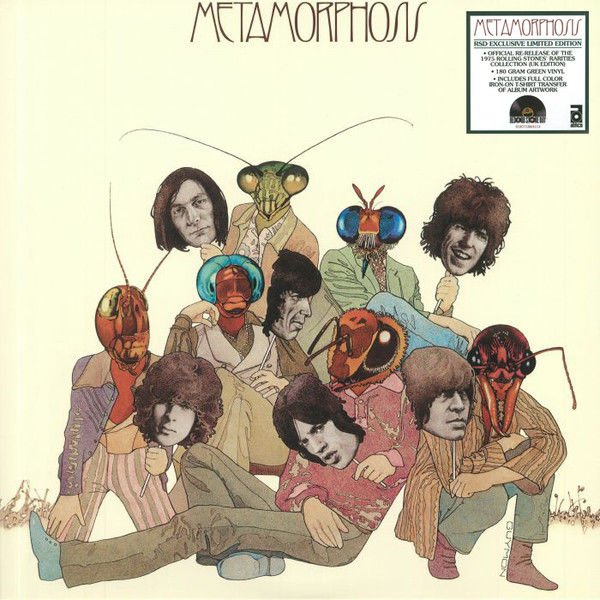 ROLLING STONES - METAMORPHOSIS (1975) - LP 180GR GREEN COLOURED 2020 RECORD STORE DAY EDITION SIFIR PLAK