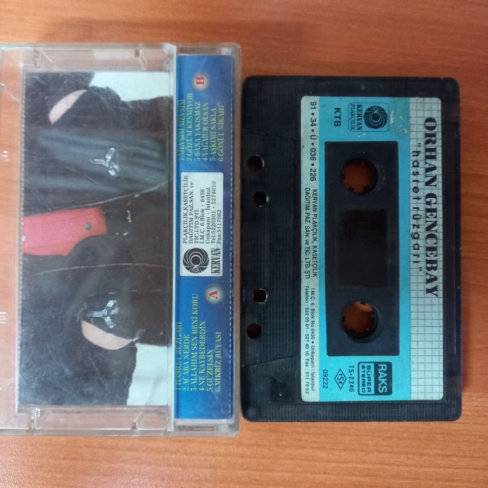 ORHAN GENCEBAY - HASRET RÜZGARI (1991) - KASET 2.EL