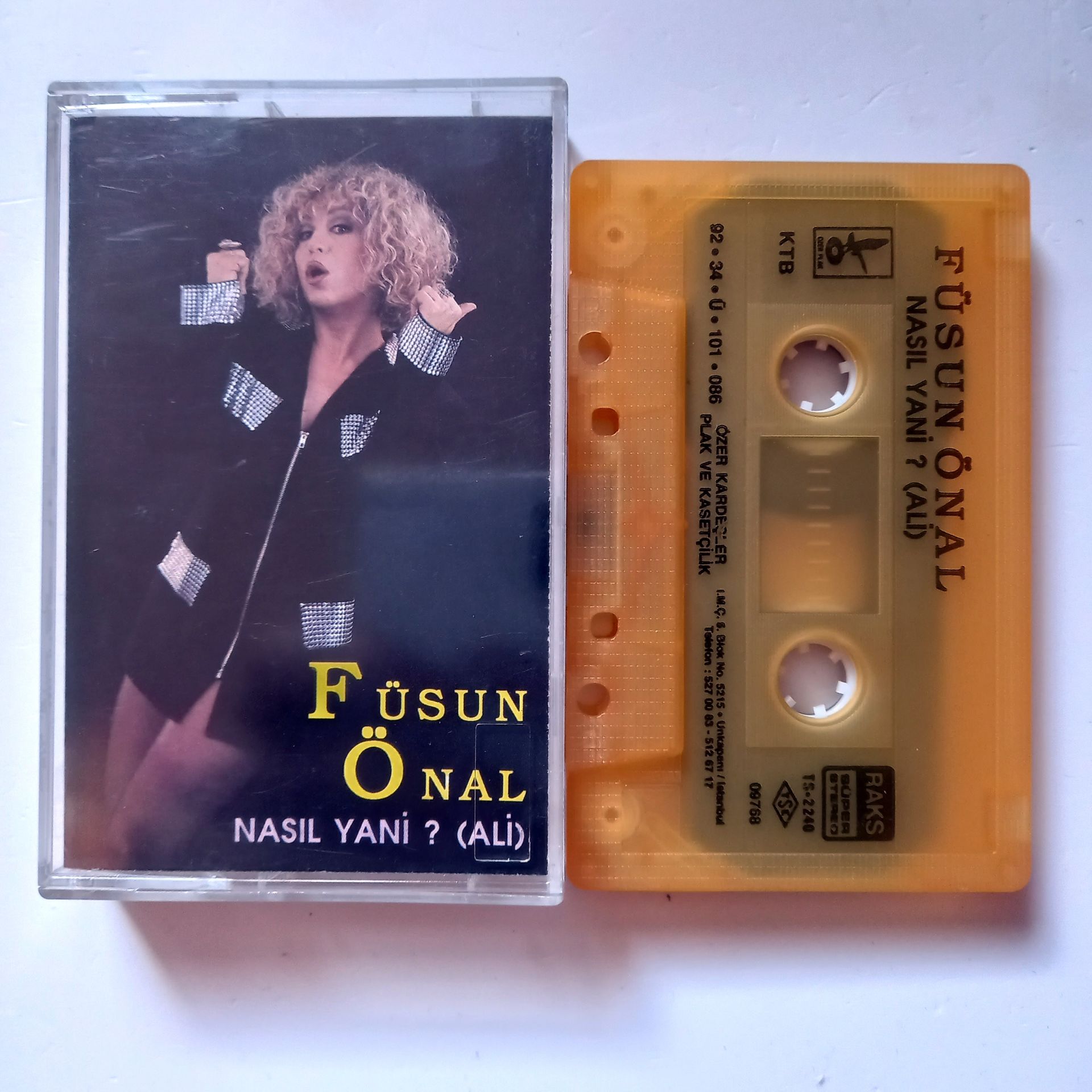 FÜSUN ÖNAL  - NASIL YANİ? (1992) - KASET 2.EL