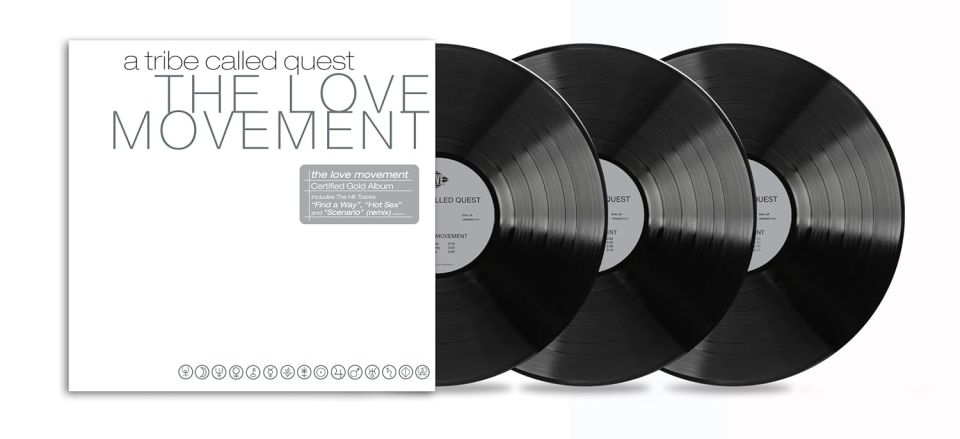 A TRIBE CALLED QUEST - THE LOVE MOVEMENT (1998) - 3LP HIP HOP 2023 EDITION SIFIR PLAK