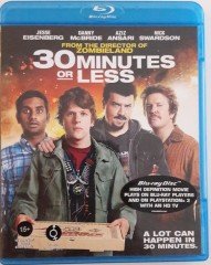 30 MINUTES OR LESS - ÇAYLAK SOYGUNCULAR - JESSE EISENBERG - BLU-RAY 2.EL