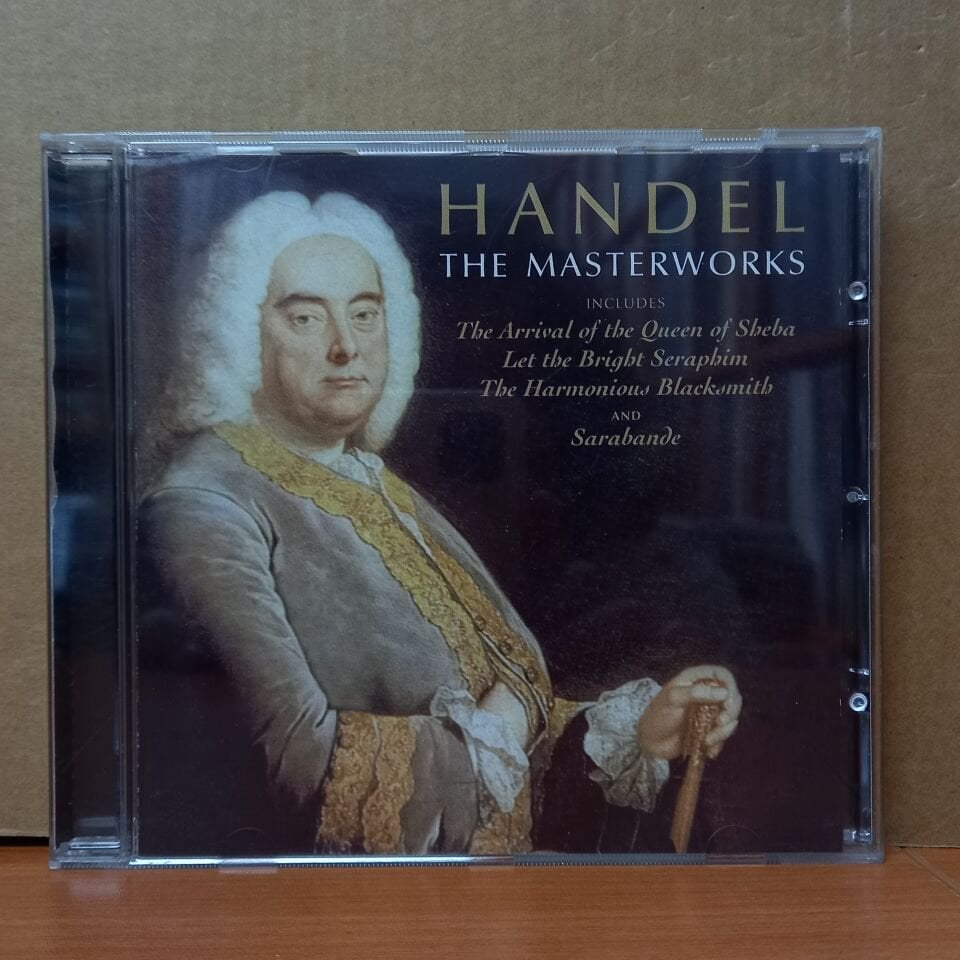 HANDEL - THE MASTERWORKS / THE ARRIVAL QUEEN OF SHEBA, LET THE BRIGHT SERAPHIN, THE HARMONIOUS BLACKSMITH AND SARABANDE (2002) - CD 2.EL