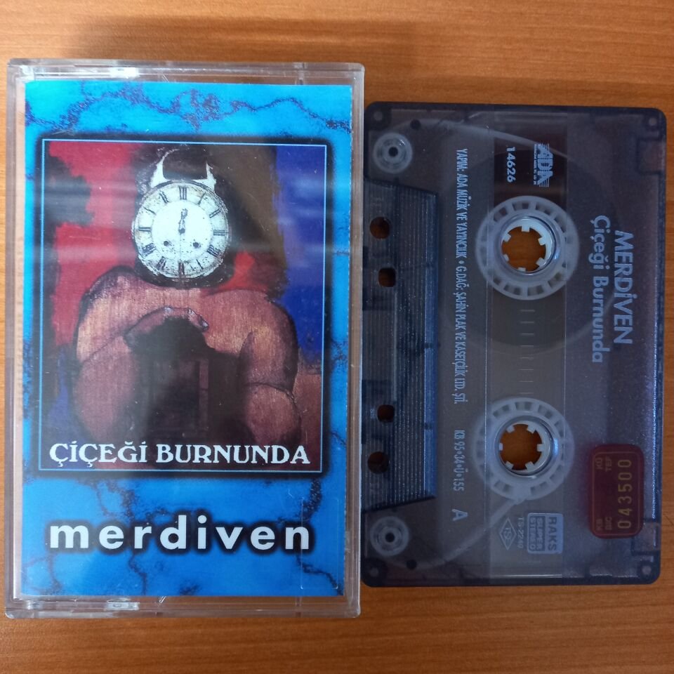 MERDİVEN - ÇİÇEĞİ BURNUNDA (1995) - KASET 2.EL