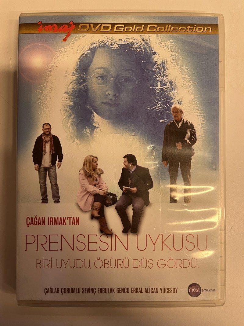 PRENSESİN UYKUSU - ÇAĞLAR ÇORUMLU - SEVİNÇ ERBULAK - GENCO ERKAL - ÇAĞAN IRMAK - DVD 2.EL