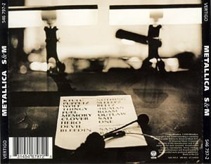 METALLICA & SAN FRANCISCO SYMPHONY - S&M (1999) 2xCD SIFIR