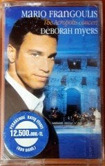 MARIO FRANGOULIS - THE ACROPOLIS CONCERT FEAT. DEBORAH MYERS CASSETTE MADE IN TURKEY ''NEW''