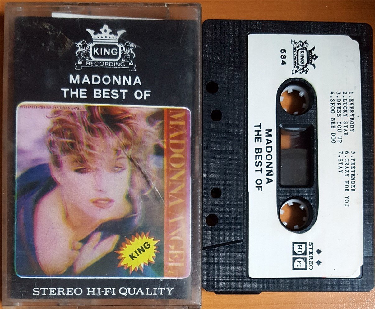 MADONNA - THE BEST OF / KING RECORDS KASET 2.EL