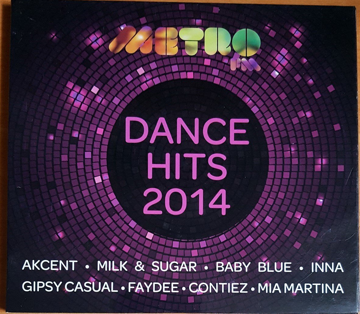 METRO DANCE HITS 2014 / AKCENT, MILK & SUGAR, BABY BLUE, INNA, MIA MARTINA (2014) CD 2.EL