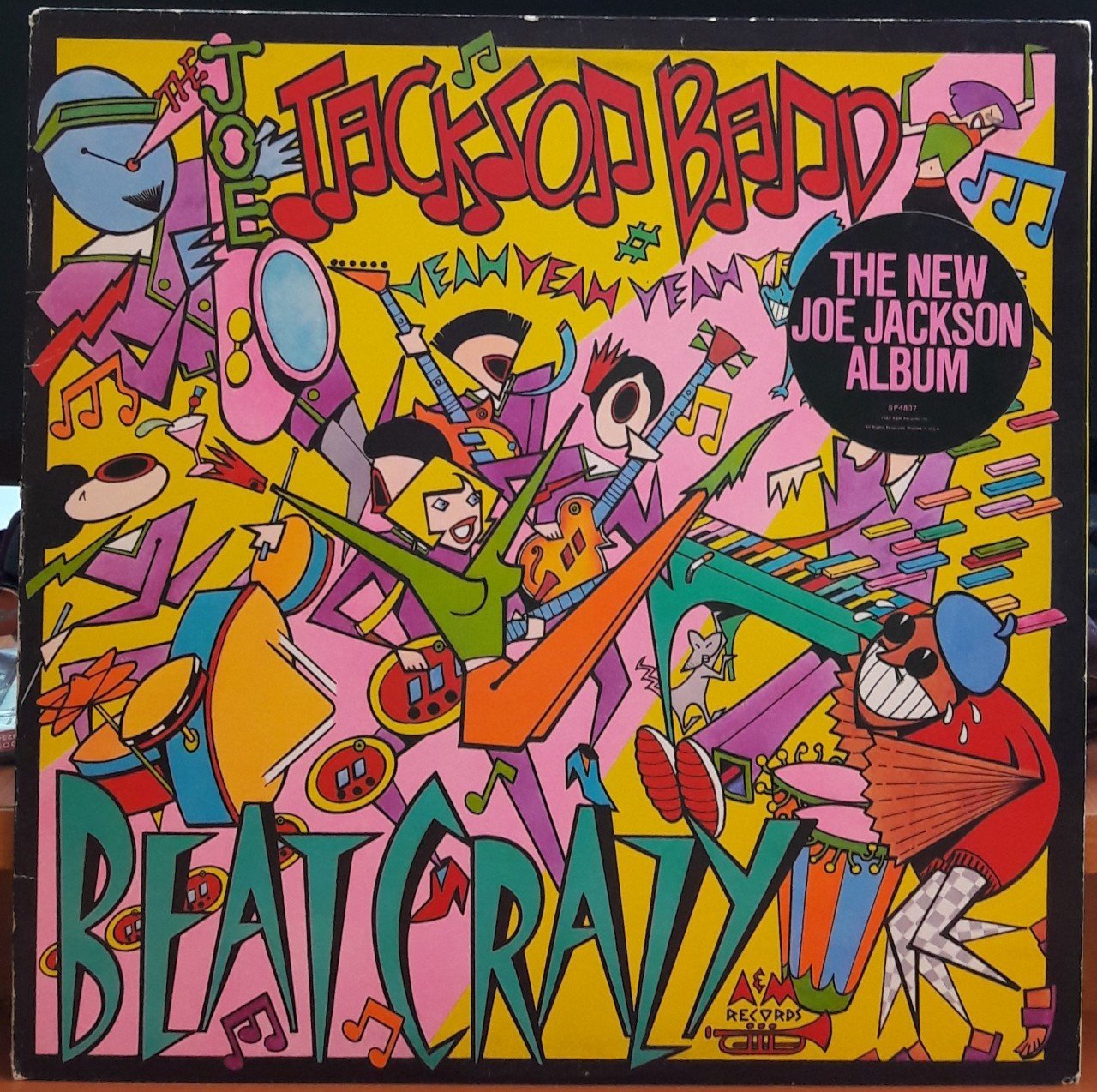 JOE JACKSON BAND - BEAT CRAZY (1980) - PLAK 2.EL