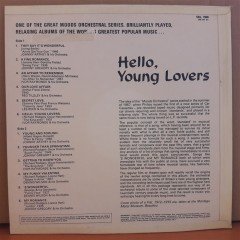 HELLO, YOUNG LOVERS MOODS ORCHESTRAL SERIES - LP 2.EL PLAK
