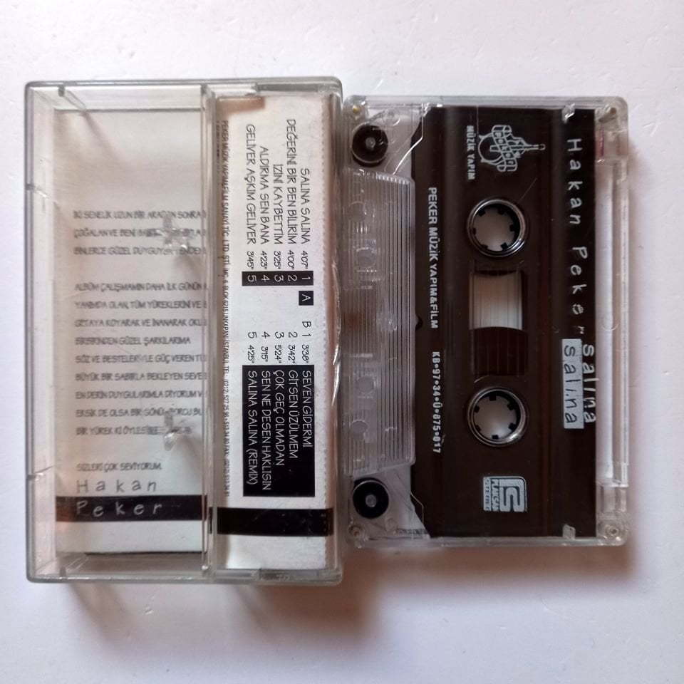 HAKAN PEKER - SALINA SALINA (1997) - KASET 2.EL