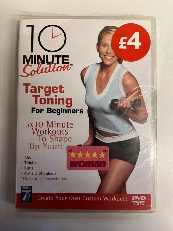 10 MINUTE SOLUTION TARGET TONING FOR BEGINNERS - DVD AMBALAJINDA SIFIR TÜRKÇE ALTYAZI YOKTUR