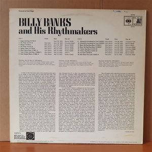 BILLY BANKS AND HIS RHYTHMAKERS - BILLY BANKS  AND HIS RHYTHMAKERS (1970) - LP 2.EL PLAK