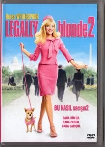 BU NASIL SARIŞIN 2 - LEGALLY BLONDE 2 - REESE WITHERSPOON - DVD 2.EL