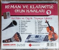 KEMAN VE KLARNETLE OYUN HAVALARI-1 / HAYRETTİN KAPLAN PRODÜKSİYON CD SIFIR