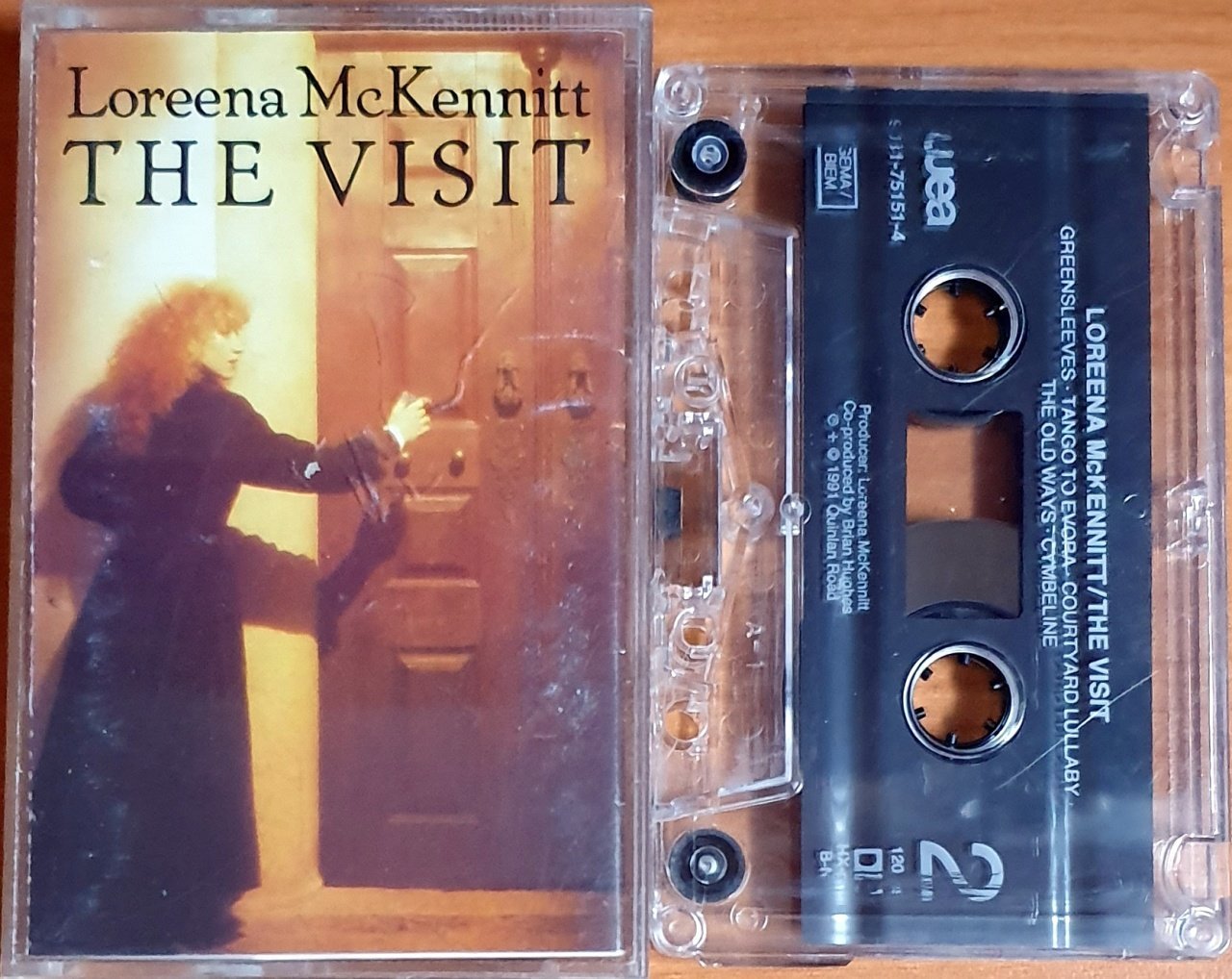 LOREENA MCKENNIT - THE VISIT (1991) - KASET MADE IN GERMANY 2.EL