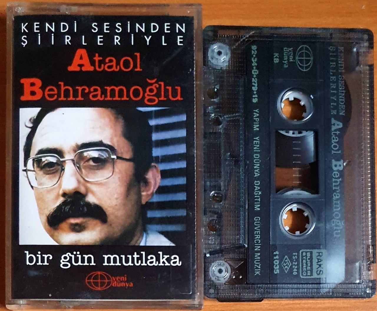 KENDİ SESİNDEN ŞİİRLERİYLE / ATAOL BEHRAMOĞLU (1992) - KASET 2.EL