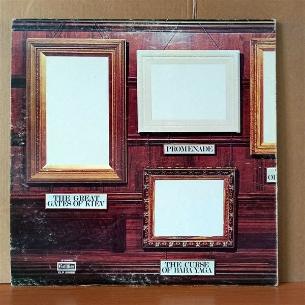 EMERSON, LAKE & PALMER – PICTURES AT AN EXHIBITION (1972) - LP 2.EL PLAK