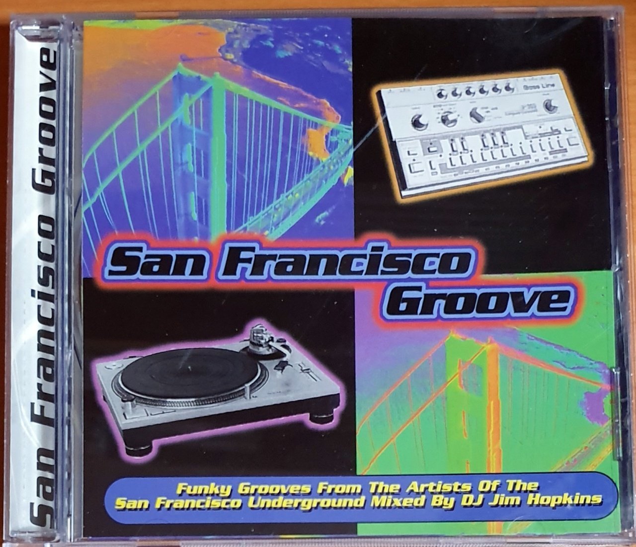 DJ JIM HOPKINS - SAN FRANCISCO GROOVE (1997) - CD V-WAX INC 2.EL