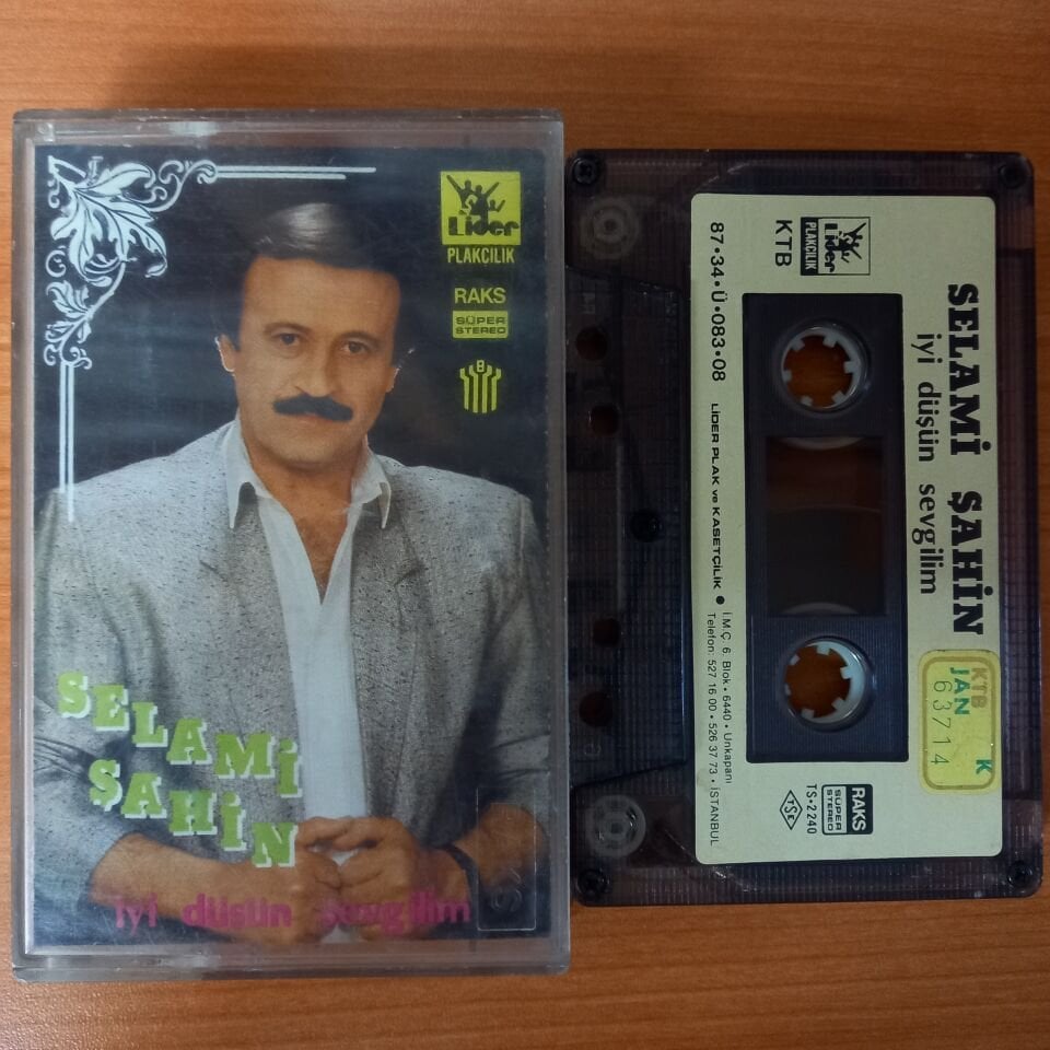 SELAMİ ŞAHİN - İYİ DÜŞÜN SEVGİLİM (1987) - KASET 2.EL