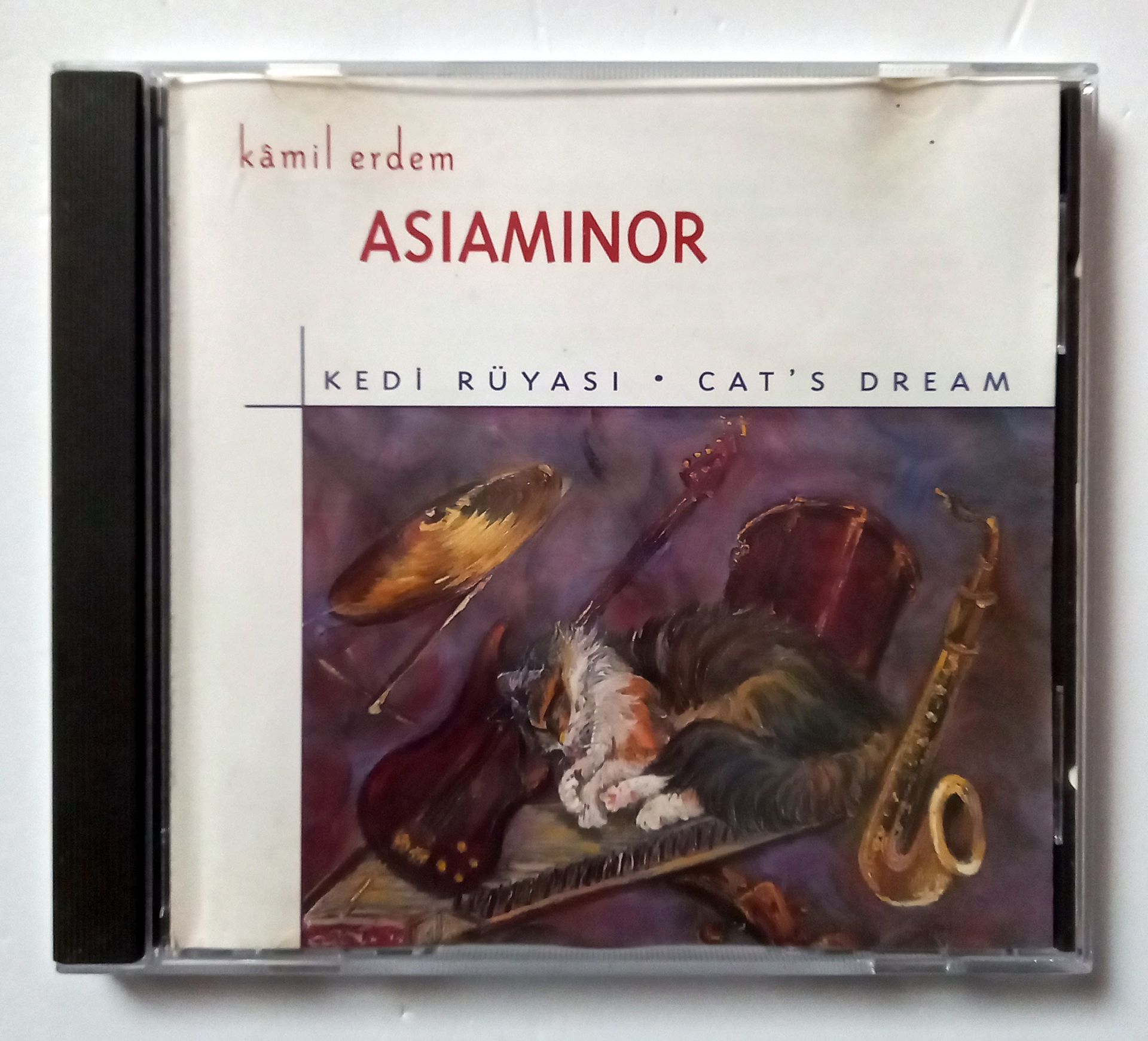 KAMİL ERDEM / ASIAMINOR - KEDİ RÜYASI (1997) - CD 2.EL