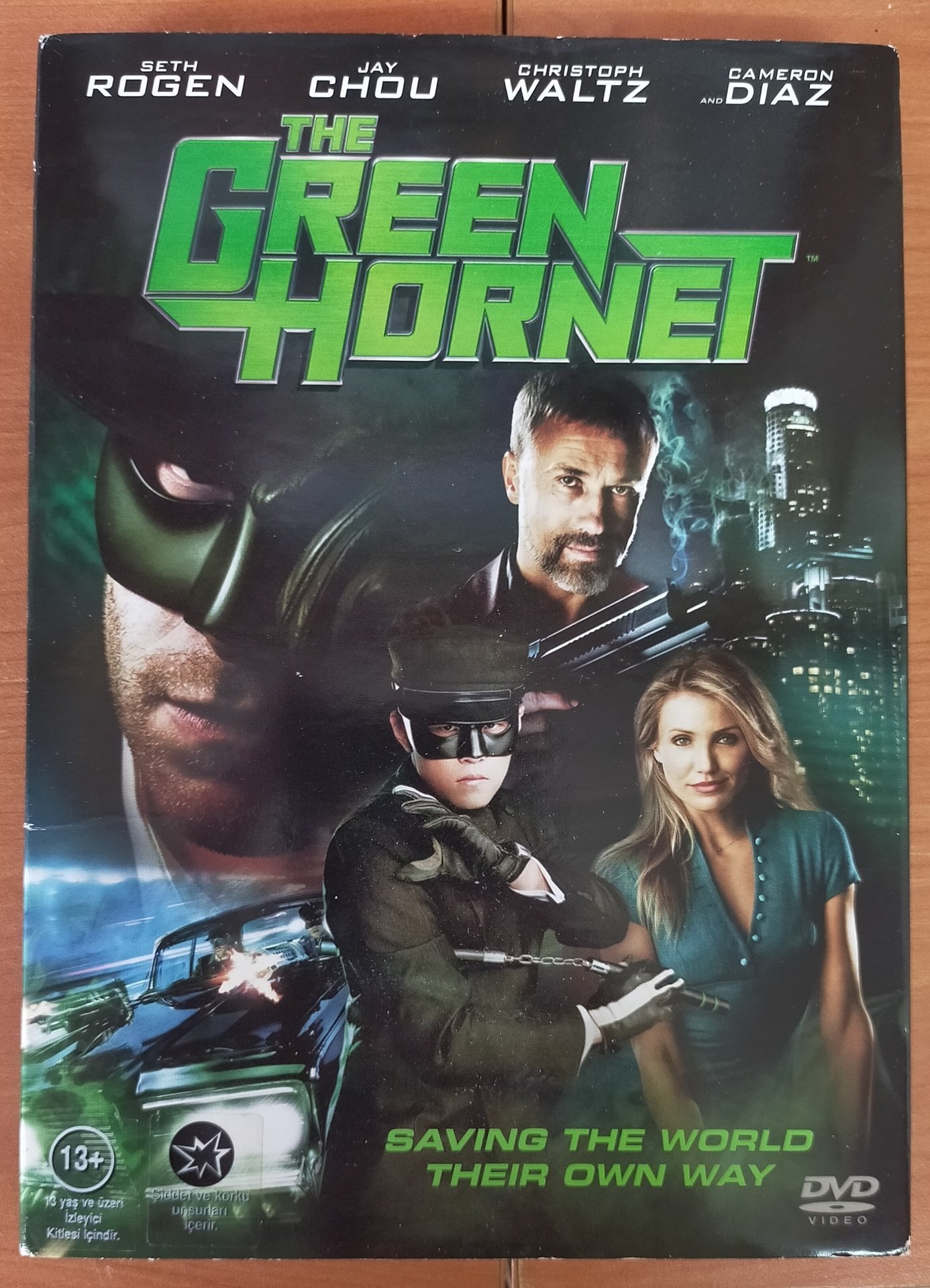 THE GREEN HORNET - SETH ROGEN - CAMERON DIAZ - DVD 2.EL
