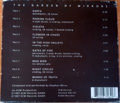 STEPHAN MICUS - THE GARDEN OF MIRRORS (1997) ECM RECORDS CD 2.EL