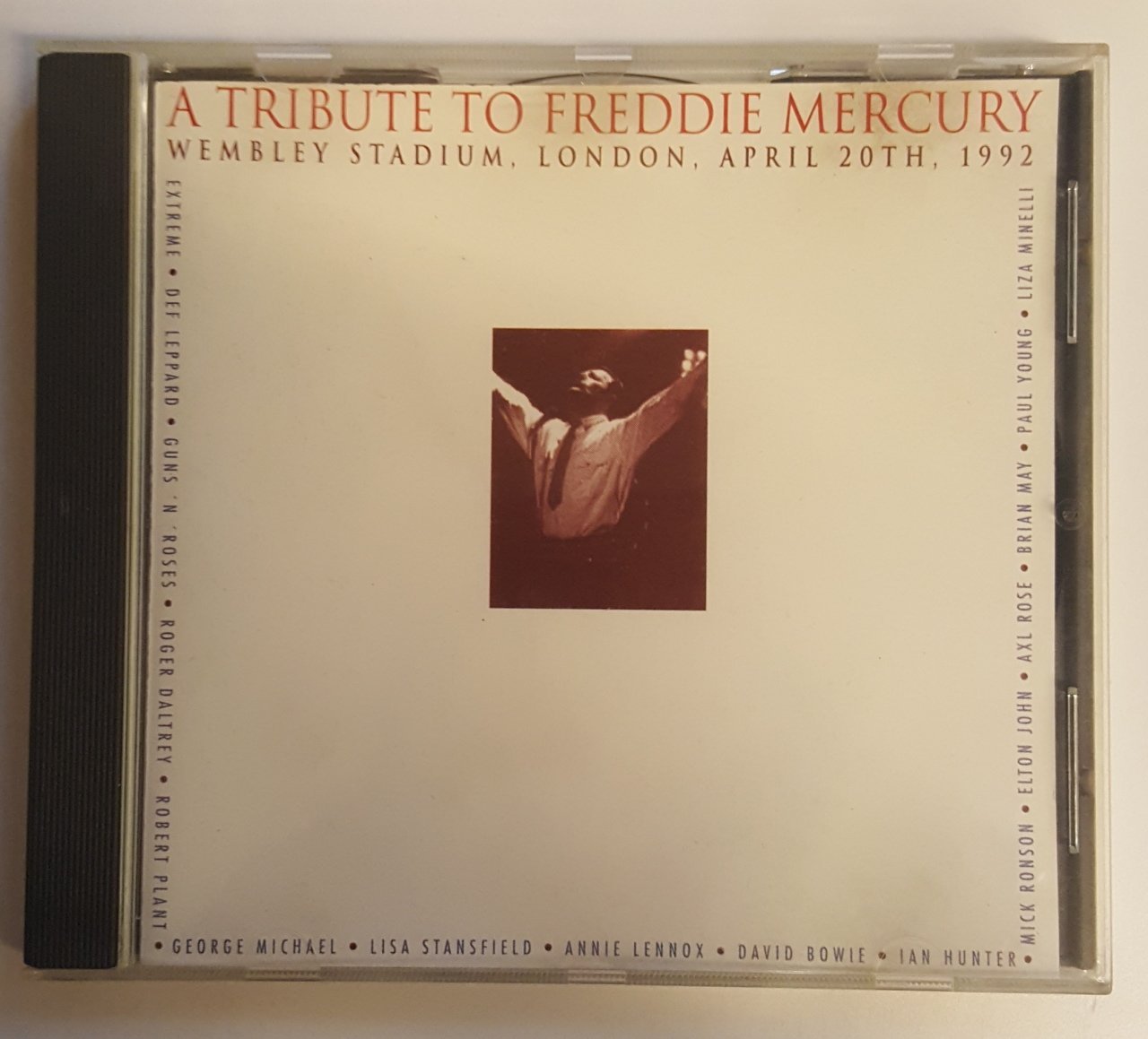 A TRIBUTE TO FREDDIE MERCURY - WEMBLEY STADIUM LONDON APRIL 20TH 1992 - CD 2.EL