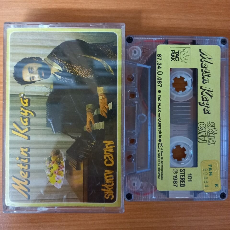 METİN KAYA - SIKTIMI CANINI (1987) - KASET 2.EL
