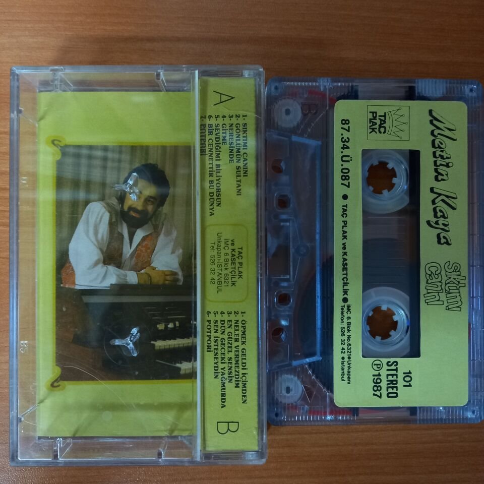 METİN KAYA - SIKTIMI CANINI (1987) - KASET 2.EL