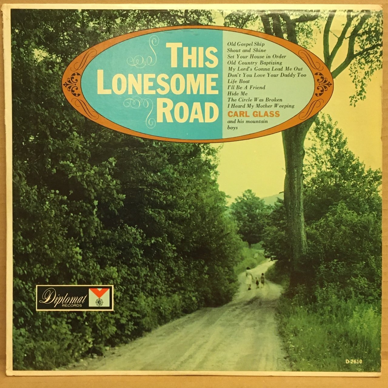 CARL GLASS - THIS LONESOME ROAD 2.EL PLAK