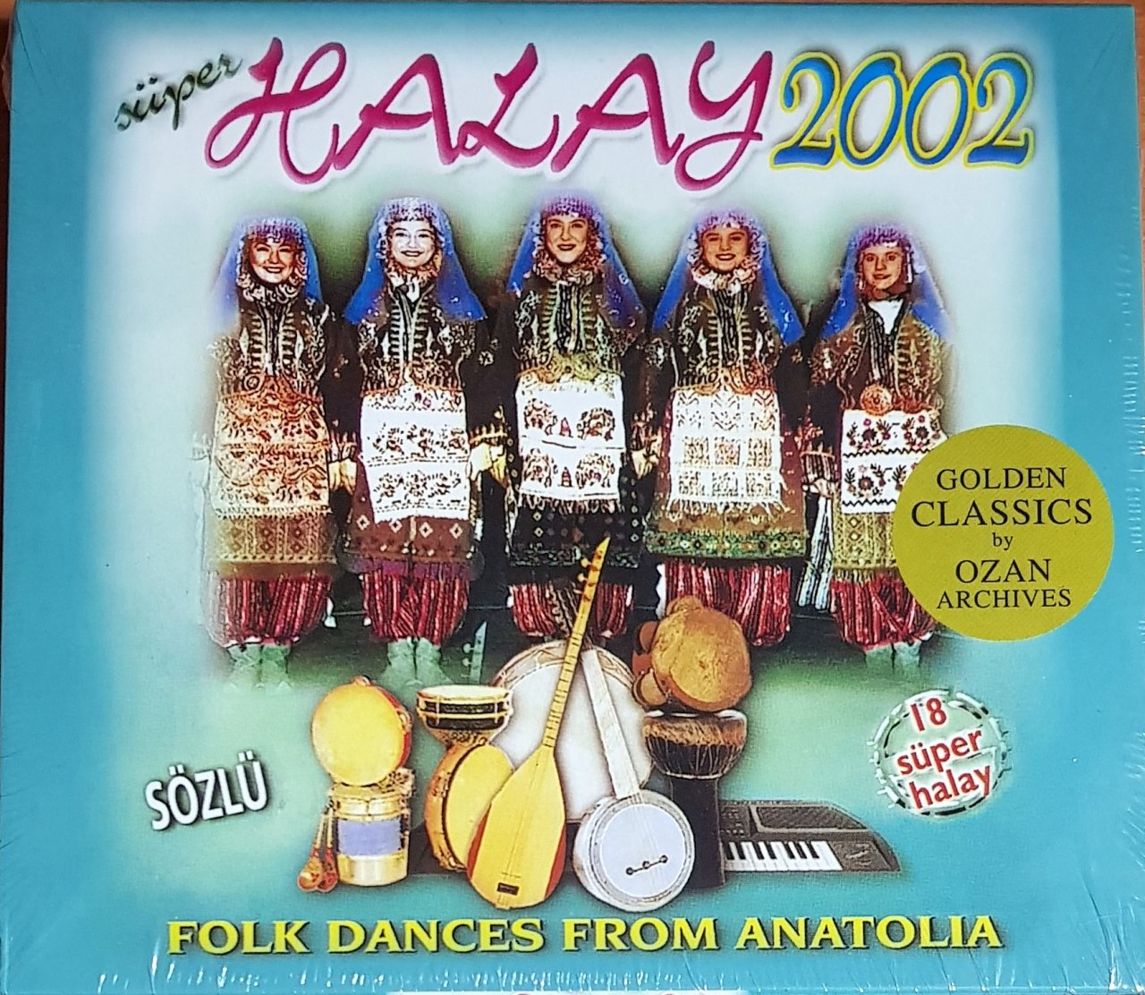SÜPER HALAY 2002 / FOLK DANCES FROM ANATOLIA (2008) OZAN CD SIFIR