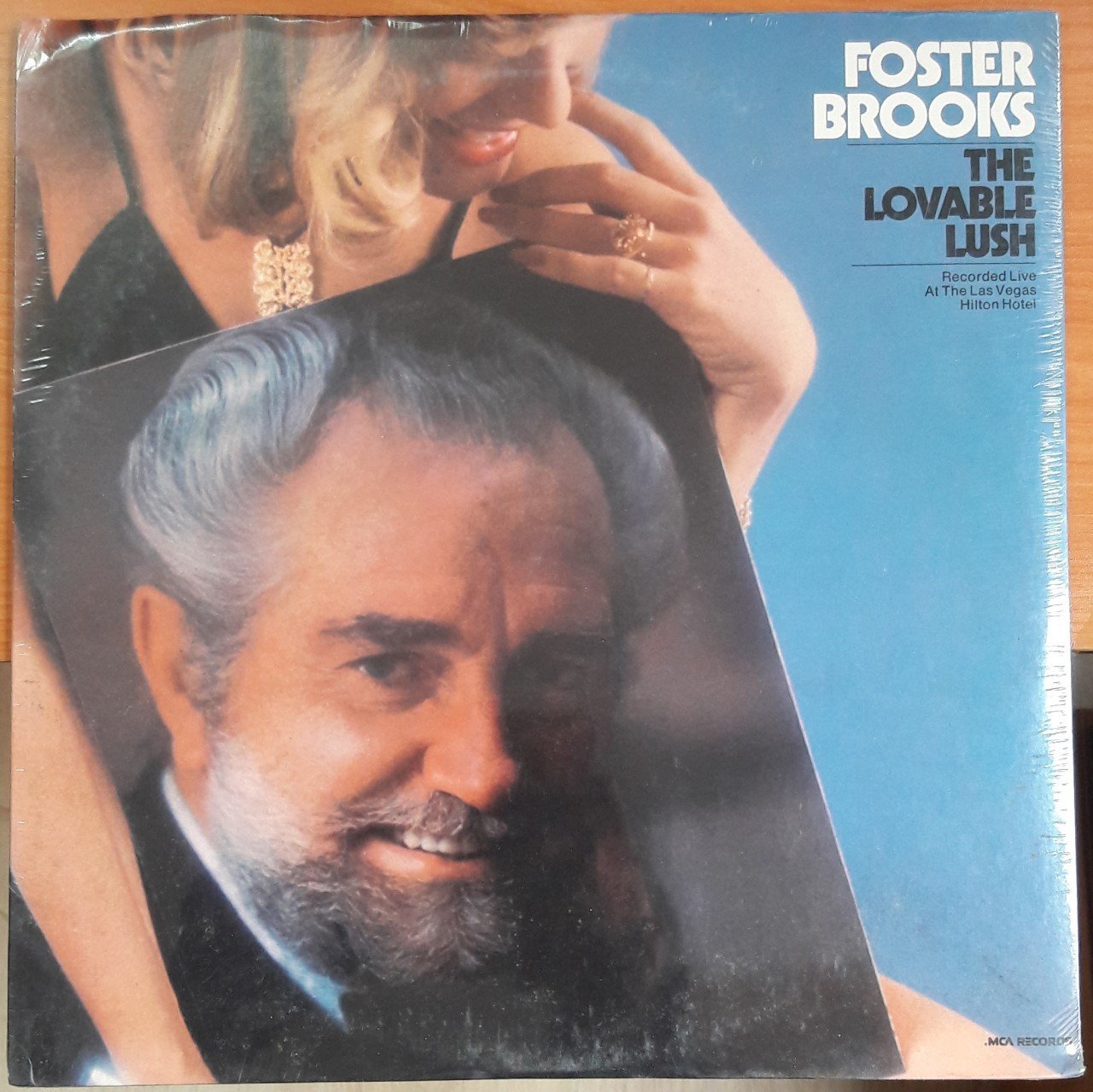 FOSTER BROOKS - THE LOVABLE LUSH - DÖNEM BASKISI PLAK SIFIR